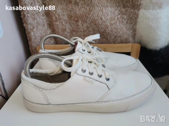 Бели обувки Clarks 42 н. Естествена кожа , снимка 10 - Дамски ежедневни обувки - 54148411