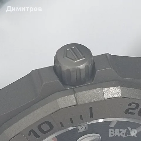 НОВ Tag Hauer Aquaracer Date Bamford, Automatic, Titanium, лимитиран, снимка 9 - Мъжки - 55681522