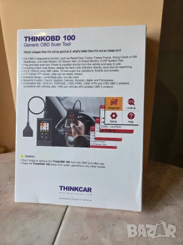 ПРОМО ! THINKCAR THINK 
OBD 100 диагностика за коли / автомобили !, снимка 5 - Аксесоари и консумативи - 54683206