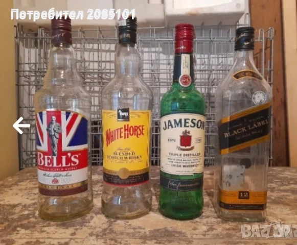 Стъклени бутилки, снимка 6 - Буркани, бутилки и капачки - 55211580