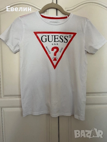 Оригинална тениска guess, снимка 4 - Тениски - 53981732