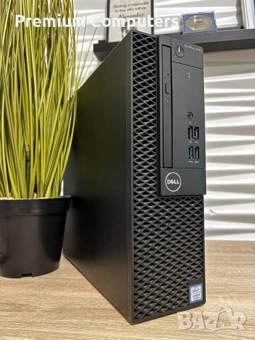 Компютър Dell 3050 SFF Intel i3 6100/8 Ram/NVME 256 ssd/180W