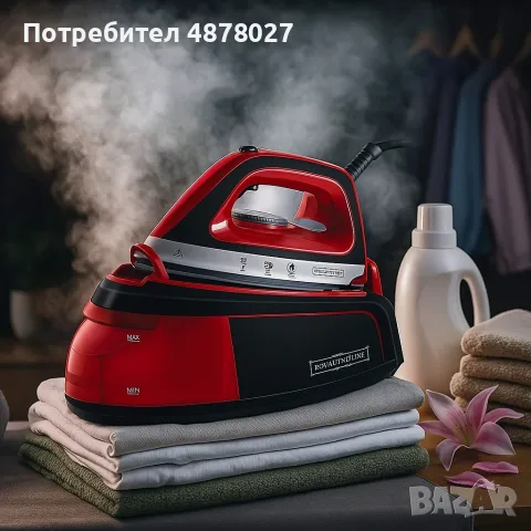 Професионална ютия с парогенератор Royalty Line RL-DBST-2300W.1, снимка 2 - Ютии - 55579140
