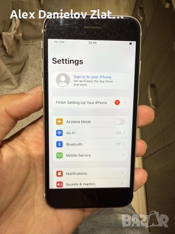 Iphone SE 64GB 2020 Отключен, снимка 4 - Apple iPhone - 55609458