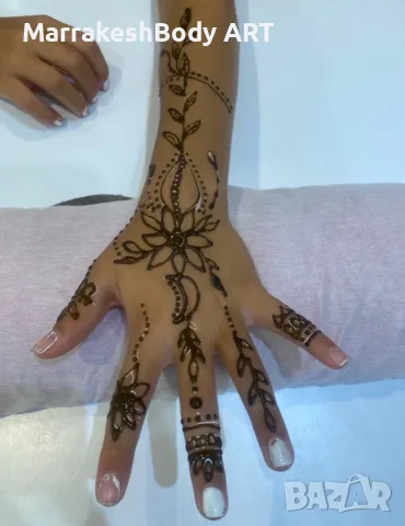 Каносване -  Body ART henna / Jagua gel( Genipa Americana), снимка 5 - Фризьорски услуги - 55454573