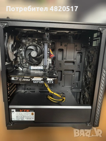 Gaming Pc RTX 3060 Ryzen 5 5600x, снимка 3 - Геймърски - 54460890