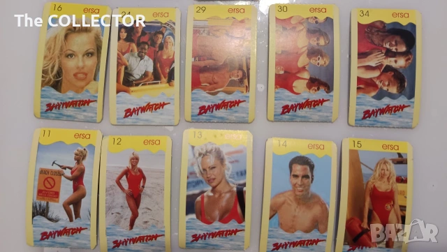Ретро карти Baywatch - 23 бр., снимка 4 - Колекции - 54854099