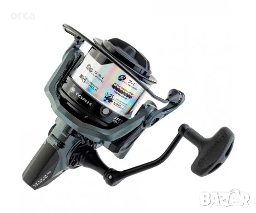 Шаранска спод макара Carp Pro Tork Spod 10000 SD с 7+1 лагера 15 кг, снимка 4 - Макари - 55310072
