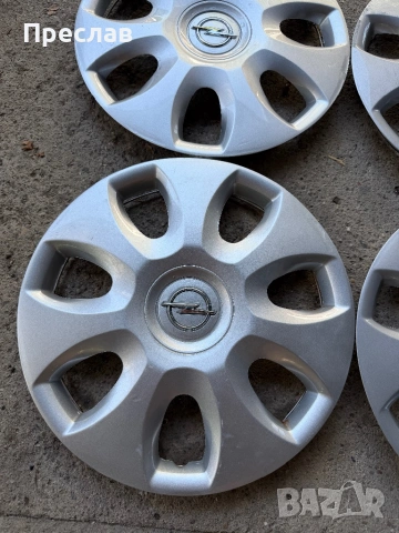 4 броя оригинални тасове за Opel Corsa D 15, снимка 2 - Аксесоари и консумативи - 54947329