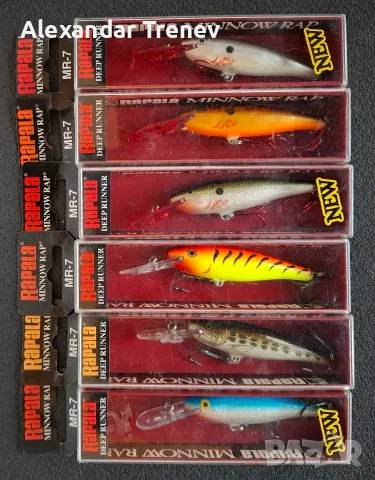 Воблери Rapala MR и TTM-класики за бяла риба