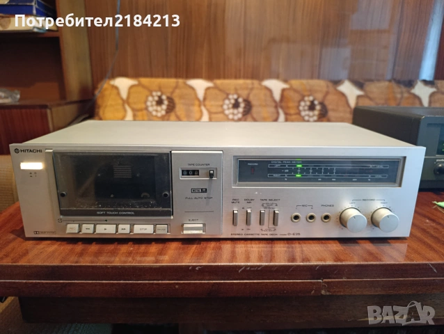 Ретро аудио сет: Стерео усилвател Соната 2 , Дек Hitachi и колони Studio 40 w, снимка 2 - Ресийвъри, усилватели, смесителни пултове - 55177106