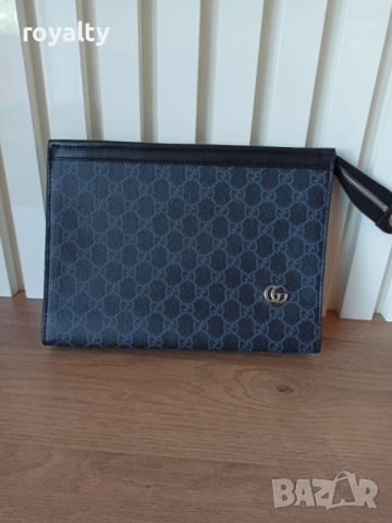 Gucci Нов Мъжки Кожен Клъч Различни Цветове 