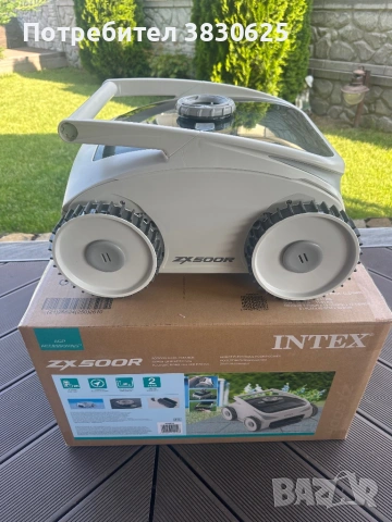 Безкабелен робот за басейн INTEX ZX500R, снимка 8 - Басейни и аксесоари - 54839928