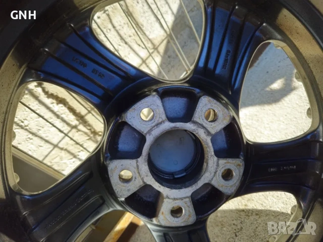 Джанти eMotion Wheels 18цола 5х130 8j et52 на 10j et60 Porsche, снимка 10 - Гуми и джанти - 54576569