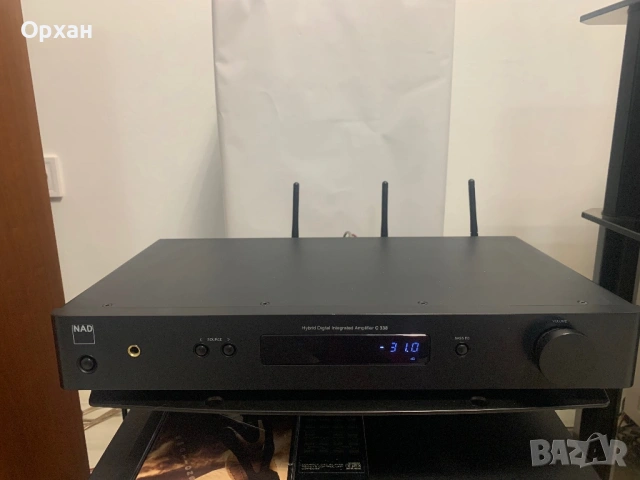 Перфектен NAD C 338 – Хибриден дигитален усилвател с Chromecast, снимка 2 - Аудиосистеми - 54359652