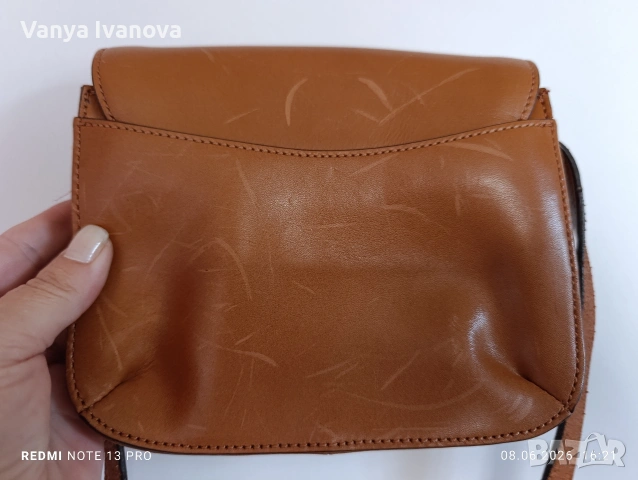 Ralph Lauren мини чанта от естествена кожа , снимка 7 - Чанти - 54822530