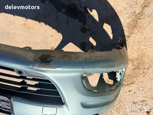 9676285080A предна броня със забележка от Citroen C4 1.6 e-HDi 112 кс., автоматик, двигател 9HR, снимка 7 - Части - 55624317