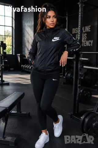 🔥Дамско яке Nike Ветровка с качулка | S–XXL 🔥🖤 Спортен стил, комфорт и защита в едно!, снимка 7 - Якета - 55465321