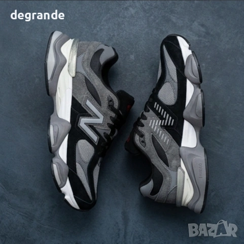 Маратонки 👟 New Balance 9060 Black/Castlerock, снимка 4 - Маратонки - 54756231