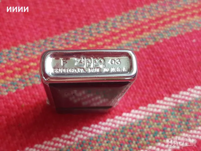 Бензинова запалка ZIPPO, снимка 4 - Антикварни и старинни предмети - 55428852