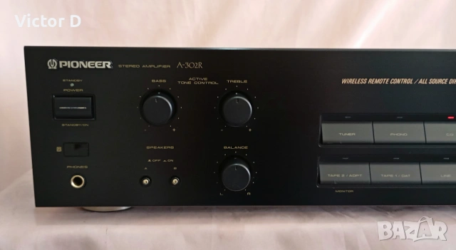 PIONEER A-302R- Усилвател стерео, снимка 2 - Ресийвъри, усилватели, смесителни пултове - 54836091