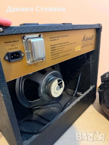 Усилвател за китара Marshall Valvestate 40V Model 8040, снимка 4 - Аудиосистеми - 55027044