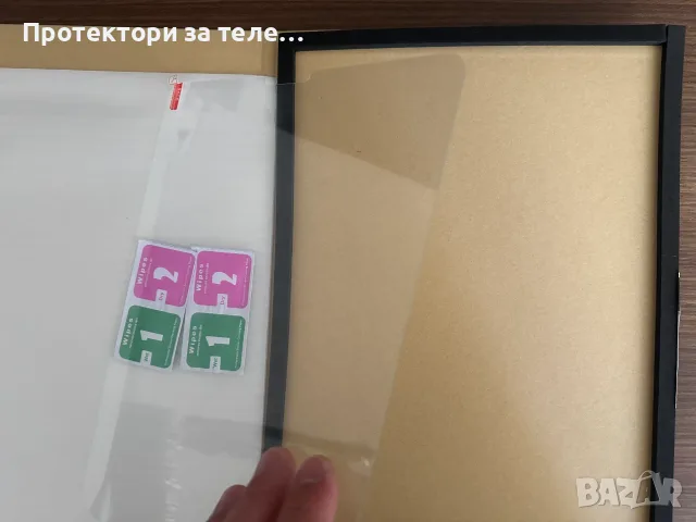 Стъклен преден Протектор за Apple iPad Pro 12,9 (2022) / Apple iPad Pro 12,9 (2021), снимка 4 - Фолия, протектори - 55483247