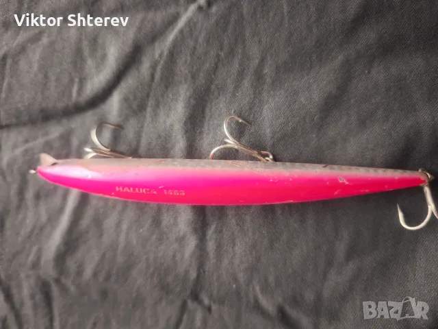 Smith Haluca 145S Pink / Ярко розов – Японски морски воблер 145мм 21.5г, снимка 2 - Такъми - 55624571