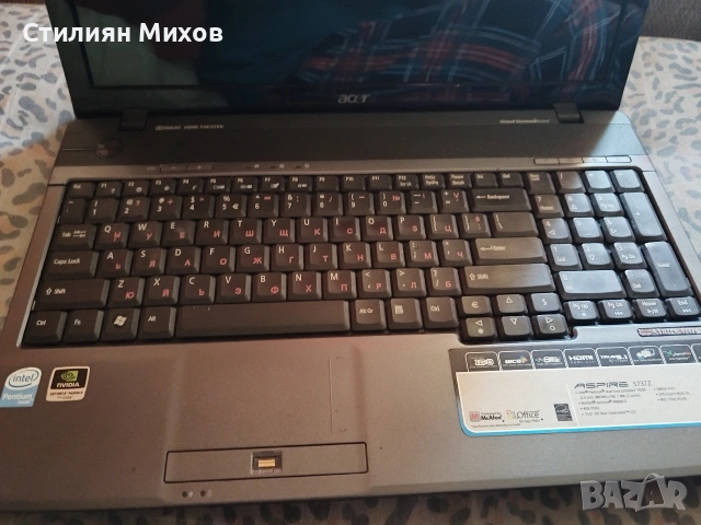 Acer Aspire 3757z , снимка 5 - Лаптопи за дома - 54436758