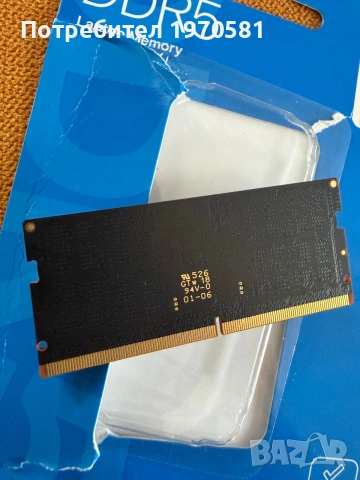 Crucial DDR5 16GB 5600mt/s CL46 SODIMM, снимка 4 - RAM памет - 55067533