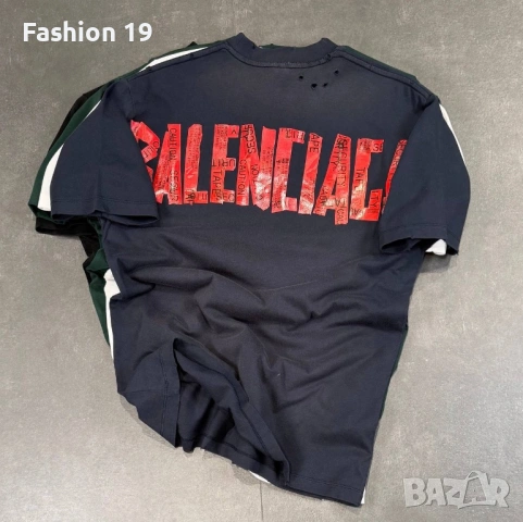 Тениски BALENCIAGA‼️, снимка 12 - Тениски - 54421518