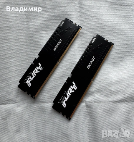 Kingston FURY Beast 64GB(2x32GB)DDR5-6000Mhz XMP/EXPO с доживотна гаранция, снимка 7 - RAM памет - 54253254