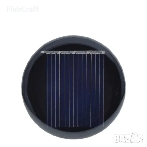 Поликристален Соларен Панел 2V 35mA 0.07W D36MM, снимка 2 - Друга електроника - 55579779