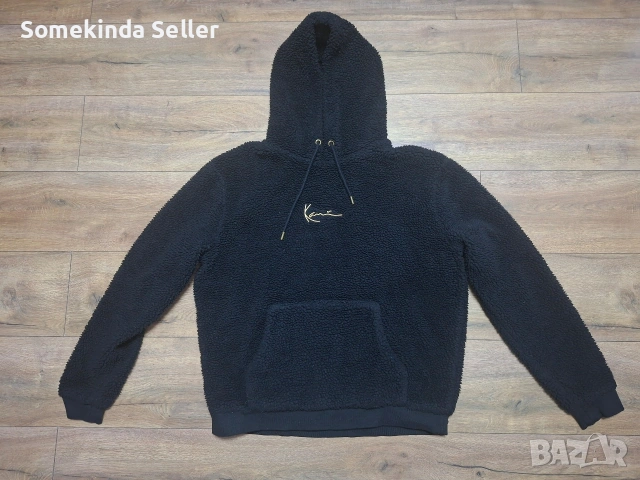 Karl Kani Fleece Hoodie Размер М Карл Кани Мъжки Суичър