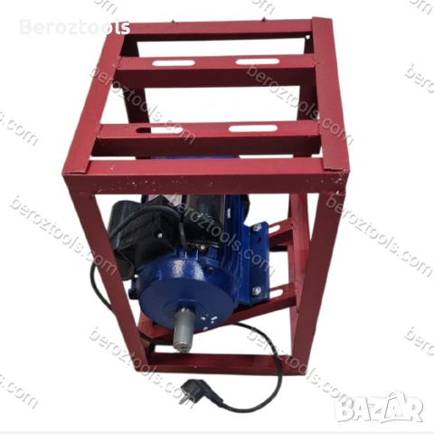 Двигател със стойка за месомелачка 1.5 kW, снимка 4 - Електродвигатели - 55188875
