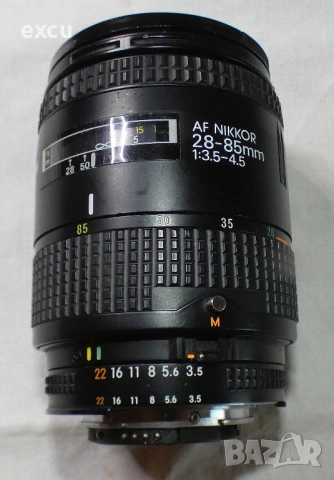 Обектив Nikkor AF 28-85 + macro