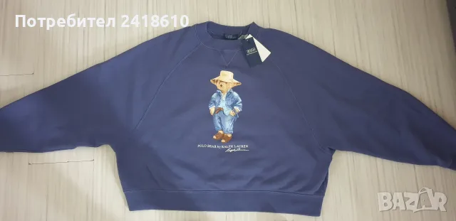 POLO Ralph Lauren Bear Womens Size S НОВО! ОРИГИНАЛ! Дамски Суичър!, снимка 6 - Суичъри - 55285610