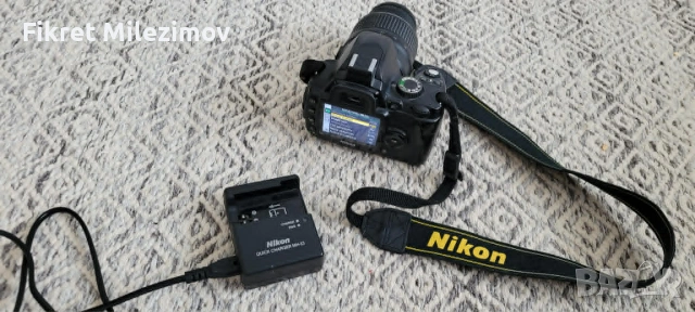 Фотоапарат Nikon D60, снимка 2 - Фотоапарати - 55244794