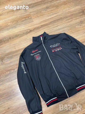 Мъжко яке бомбер PAUL & SHARK Royal Yacht Club Jacket Newport Jacket , L размер, снимка 4 - Якета - 54540741