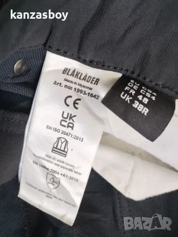 Blaklader 1993 4-Way Stretch Hi Vis Work Trousers - мъжки работен панталон 54/ХЛ, снимка 12 - Спортни дрехи, екипи - 55615434