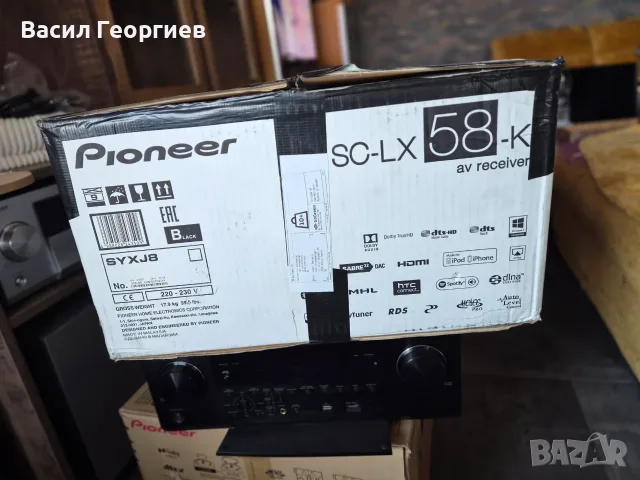 Pioneer SC-LX58 Ресивър, снимка 8 - Ресийвъри, усилватели, смесителни пултове - 55613593