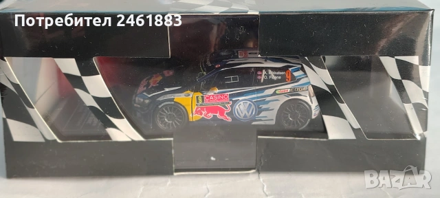 1/43 IXO за Direkt Collections Швейцария Rallye VOLKSWAGEN POLO R WRC Monte Carlo, снимка 2 - Колекции - 54127860