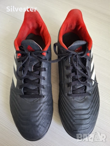 Черни футболни обувки / стоножки Адидас/ Adidas PREDATOR Traxion, номер 45.5, снимка 12 - Футбол - 54568512