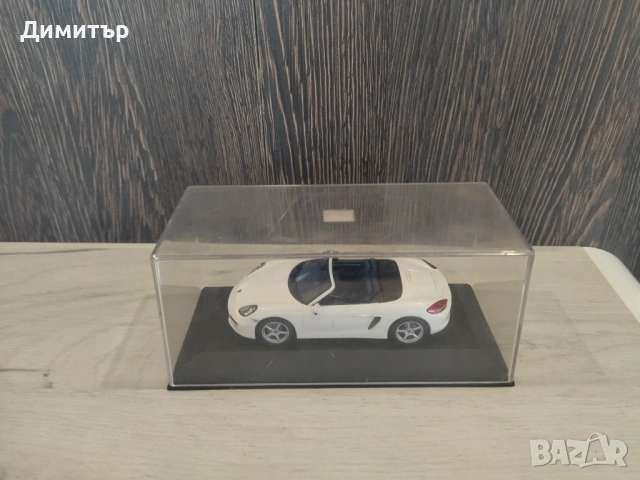 Колекционерски модел Porsche Boxster 1/43 MINICHAMPS !, снимка 6 - Колекции - 54584172