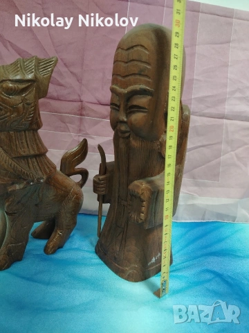 Дърворезби азиатски , снимка 5 - Статуетки - 54897244