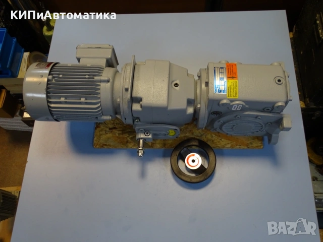 вариаторен мотор редуктор STOBER typ R27/VW2-1528-075-4 Variable Gear Motor 0.75kW, снимка 6 - Резервни части за машини - 54580107