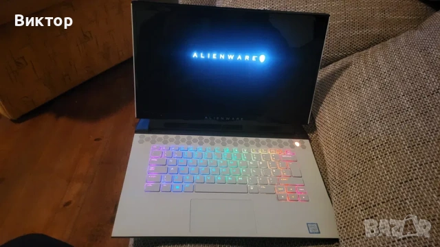 ТОП Геймърски Лаптоп Alienware m15 R3 p87f RTX2070, снимка 12 - Лаптопи за игри - 55225121