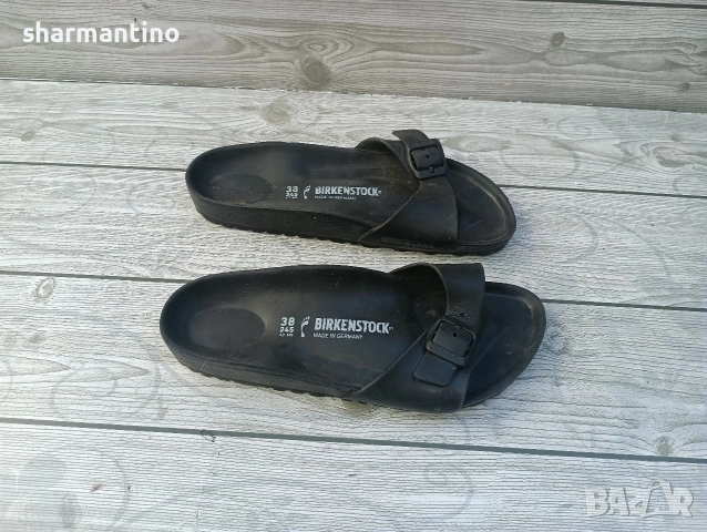 Birkenstock N 38 чехли олекотени, снимка 6 - Чехли - 55013965