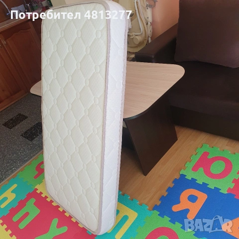 Детска кошара Lorelli San Remo 2 нива с матрак My Baby Mattress, снимка 7 - Кошарки - 54397524