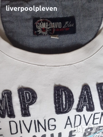 👉Camp David Original М–L ефектна, снимка 5 - Тениски - 55067845